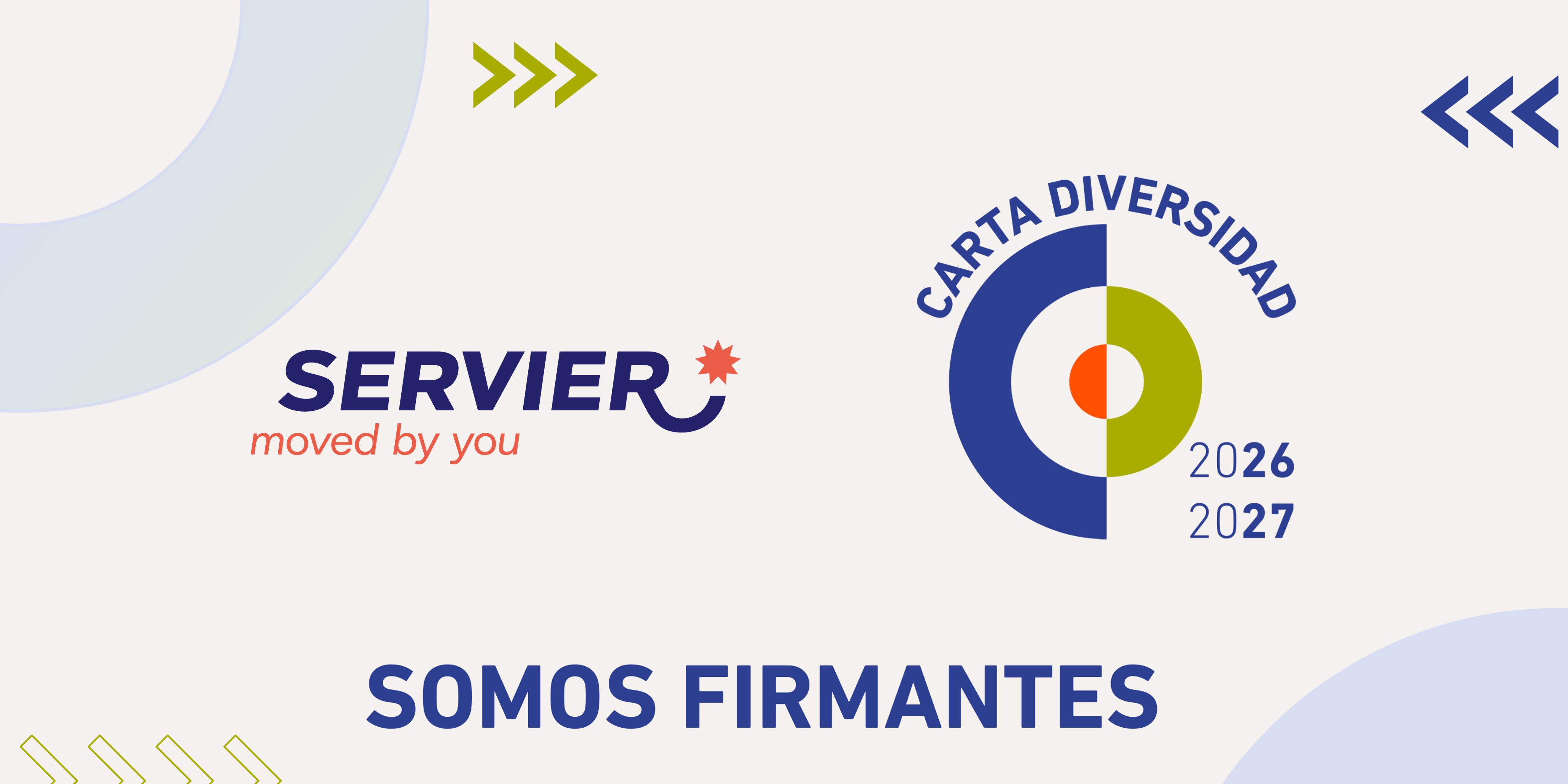 Somos firmantes de la carta de la diversidad